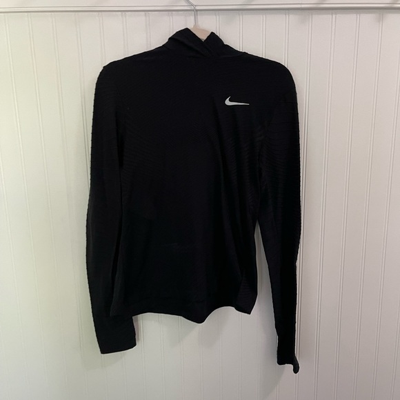 Nike Dri-Fit Long Sleeve Hooded Top - Picture 1 of 4